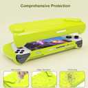 JDDWIN Full Case for ASUS Rog Ally 2023, Protective Handheld Case Skin with Detachable Front Shell Cover and Kickstand for Rog Ally,Yellow
