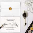 Ultra Thick White A6 Envelopes - Sturdy, Durable, Heavyweight Envelopes for Invitations & Greeting Cards (100 Envelopes)