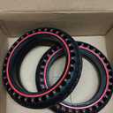 BANGTING 2PCS 8.5x2 inches Solid Tires for Electric Scooter, 8 1/2 x2 Tire for Gotrax GXL V2 / XR/APEX, 50/75-6.1 Tire Replacement for Xiaomi Pro 2 / M365 / 1S and All 8.5'' Scooter Tires (Red)