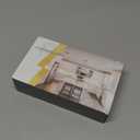 Amerdeco 10-Pack Brushed Satin Nickel Cabinet Knobs & Pulls - 1-1/8 Inch Single Hole Square Drawer Handles for Bathroom Cabinets ZH0011