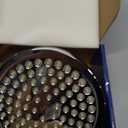 High Pressure Shower Head - Anti-Clogging Silicone Nozzles - 2.5 GPM Removable Restrictor - Easy to Clean Adjustable Replacement - easy to install with Plumbers Tape - 6 inch - Classic Chrome Finish