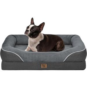 Large Orthopedic Dog Bed Washable - XL Dog Couch Sofa - Four Sides Dogs Beds Waterproof Non-Slip for Large Sized Dogs