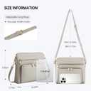Crossbody Purses for Women Small Crossbody Bags for Women with Built in RFID Wallet