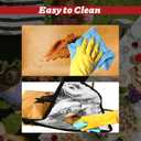 VEEVIIY Upgrade BBQ Blanket for Resting Meat 21 Inch Large Bag, Reusable Insulated Resting, Foldable Insulated Brisket Resting Blanket, Wide Mouth Design Barbecue Blanket Fit Large Meat