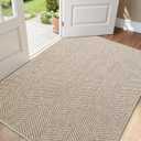 Color&Geometry Ultra Thin Indoor Door Mat 36"x60", Machine Washable Front Door Mat Non Slip, Low Profile Entrance Mat Indoor, Absorbent Carpet for Inside, Entryway (FOLD)