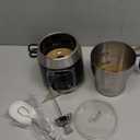 Maestri House Milk Frother, Variable Temp and Froth Thickness DualFro 600 Milk Frother Steamer, 21OZ Smart Touch Control Milk Warmer, Dishwasher Safe, Memory Function for Latte&Hot Chocolate (Black)