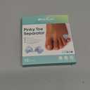 Welnove Pinky Toe Separator,Toe Spacer, Bunion Corrector for Women,Preventing Rubbing & Relieve Pressure, 10PCS, Blue
