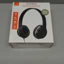 GPX IAH57B Wired Headphones Padded 3-d Accs Swivel Earcups/adjustable Headband