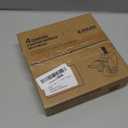 HOLKIE Stem Caster Wheels 2 inch Total Locking Casters Set of 4, Threaded Stem 3/8" -16 x 1 (Diameter 3/8", Length 1") Swivel Heavy Duty Castors Black (Black-With Brake-4 pack)