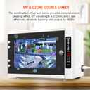 UV Sanitizer Cabinet. UV Light Sanitizer Box with Timer Setting, Suitable for Cleaning of Various Items