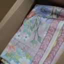 LIVEBOX Pink Washable Rugs 8x10 for Living Room, Soft Pink Rug for Bedroom,Non Slip Ultra Thin Rug Botanical Bedroom Rugs 8x10 Under Bed, Floor Carpet for Dining Room Home Office