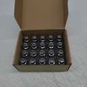 ECCPP 20 Pieces Wheel Lug Nuts M12x1.25 12mmx1.25 Wheel Lug Bolts Shank Length 28mm fits for 2015-2022 for Renegade |2018-2022 for Compass |2014-2022 for Cherokee