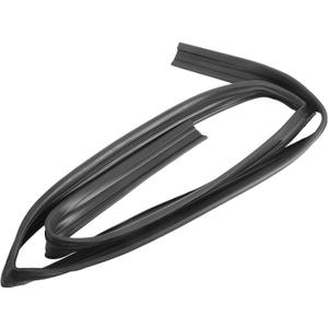 Motoforti Door Window Run Channel Seal, Weatherstrip Glassrun Channel Seal Strip, for Honda Fit 2009-2013, Rubber, Rear Left, No.72775TF0003, Black, 1 Pc