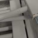 Heavy Duty Baby & Dog Safety Gate, Extra Wide 85.8-90.5 Inch,White Metal, Tension Mounted No Drilling Pet Gate for Large Openings