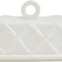 Mud Pie Bamboo Butter Dish; 4 3/4" x 7"