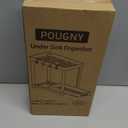 2 Pack Pull-Out Storage Organizers, Under Sink Organizer and Storage for Bathroom & Kitchen,Multi-Purpose Under Cabinet Organizers and storage Black