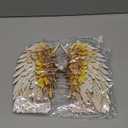 1 Pcs Christmas Angel Wing Door Sign Wooden Angel Wing Hanging Signs Christmas Winter Decorative in Memory Porch Decor for Wall Plaque for Xmas Home Wall Window Decor