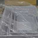 Redants 6 PCS Buffet Risers, Large Food Risers for Buffet Table, Food Display Risers for Party, White Acrylic Boxes Dessert Table Display Set, Risers Display Stands (Size 10" 9" 8" 7" 6" 5", White)