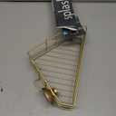 SH GERRY CORNER SUCTION CADDY-GOLD