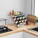 Acrylic Display Shelf,Risers Display Stands,Perfume Organizer,Cupcake Stand,Tiered Display Stand,Sticker Display,Card Stands For Display,Card Display Stand,Figure DisplaySpice Rack(6 Tier)