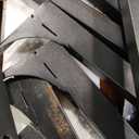 Feonase 7-Piece Dining Table Set with 6 Stools, 63" Large Extendable Kitchen Table Set for 4-8, Mid-Century Dining Room Table with Heavy-Duty Frame & MDF Board, Easy Assembly, Walnut