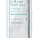 Medline Perineal Cold Packs for Postpartum Care, Absorbent Pad is 4.5" x 14.25" Perfect for your After Delivery Postpartum Essentials Kit - Each
