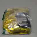 CANREVEL Happy Birthday Banner 13pcs 16 Inch Mylar Foil Letters Sign with 8pcs Star Balloons & LED Lights Birthday Party Decorations for Kids and Adults - 3D Gold