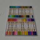 72 Colors Paint Markers, Dual-Color Acrylic Pens with 36 Brush Tips, Double Tipped for Rocks & Art Supplies