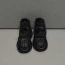 Dog Shoes, Dog Sandals for Hot Pavement, Non-Slip Waterproof Dog Booties for Winter Snowy Day and Summer, Adjustable Straps Easy-Clean Beach Outdoor Pet Boots Rugged Sole, 4Pcs, Black (Size 6:2.56''x1.97'')(L*W))