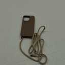 ZTOFERA for iPhone 16 Pro Case with Strap,Crossbody Phone Case with Adjustable Neck Shoulder Lanyard,Soft Silicone Shockproof Protective Phone Cover for iPhone 16 Pro 6.3 inch-Brown