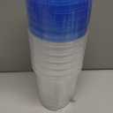 6 Pack-32 OZ Freezer Storage Containers, Round Plastic Containers with Twist Top Lids, BPA Free Food Storage Containers, Leakproof Meal Prep Containers Microwave/Dishwasher Safe