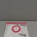 RELLECIGA Women's Cheeky Mid Waisted High Cut Bikini Bottoms (Medium, White)