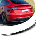 ABS Rear Spoiler Wings Compatible with Model Y 2020 2021 2022 2023 2024 Glossy Black Style Rear Trunk Spoiler Lip Tail Wing Rear Trunk Lid
