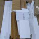 DWVO Fluted 3 Drawer Dresser, 32.5 Wider Modern Dressers Chest of Drawers with Solid Wood Legs, Wood Storage Dresser Organizer for Dorms, Flats, Living Rooms, Hallways,Natural Oak