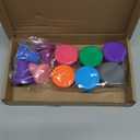 10 PCS Silicone Wine Stoppers, Reusable Beer Wine Corks, Sparkling Bottle Stopper, Wine Bottle CapsGlass Corks Beverages Beer Champagne Bottles for Corks to Keep Wine Storage Fresh Tools