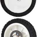 Parts Camp 105-3036 Rear Drive Wheels For Toro 105-3036 105-3024 105-3025 Toro 22" Recycler Lawn Mower Gear Rear Wheel 20041 20066 20017 20068 20073 Recycler Self-Propelled Push Mower 8" Wheel 2 Pack
