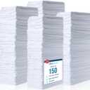 Simpli-Magic Cotton Shop Towels 14"x12" (150 Pack) White Reusable Cleaning Shop Rags for Automobiles, Industries, Garage and Homes