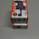 GLDRAM Grips for Nintendo Switch 2 Joycon, Comfort & Wear-Resistant Joycon 2 Grip, Switch 2 Accessories with Ergonomic Controller Handle & 4 Thumb Grip Caps - Blue & Orange (2 Pack)