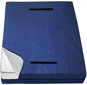 1 Pack Mattress Bags for Moving and Storage Queen Size, Waterproof Mattress Cover for Moving with Heavy Duty Handles, Strong Zipper, Reusable Mattress Storage Bag, Moving Supplies & Moving Bags