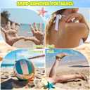 Beach Sand Remover Towel Eraser Bag, Cruise Vacation Essentials for Women, Portable Quick Dry Pouch, Beach Travel Accessories