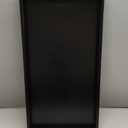 Mumufy 24 x 13 Inch Rectangle Walnut Wood Ottoman Tray Natural Handmade Decorative Serving for Tea Coffee Classic Wooden Walnut Living Room Cafe (Black)