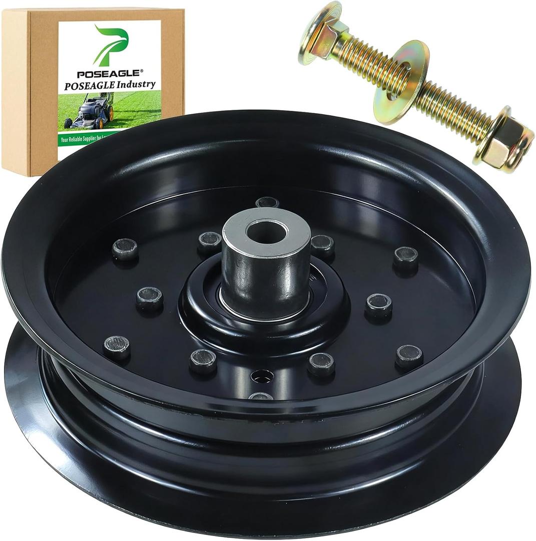 532196106 Idler Pulley Replaces 532197379 Craftsman 196106 197379 for Husqvarna 54" 46" Z254f Z254 YTH22v46 LGT2654 RZ5424 YTH2348 YTH24v48 YTH24k48 RZ5426 Craftsman 54" 42" Mower