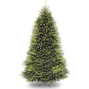 National Tree Company 9 ft Unlit Dunhill Fir Full Artificial Christmas Tree, 4,026 Tips, Includes Stand, Green