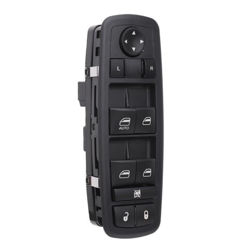 AiYiGu Master Power Window Control Switch Compatible with Dodge Journey 2011-2016, 07-11 Nitro, 08-12 Jeep Liberty Replacement OEM 4602632Ag 68084001Ab Green Light 8+13 Pins