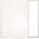 VEVOR Metal Access Panel for Drywall Ceiling, 24 x 24 Inch Plumbing Access Doors with Cam Latch Lock, Heavy-Duty Steel Wall Hole Cover, Easy Install Removable Hinged Panel for Wiring & Cables, Silver