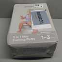 CheerTry 2-in-1 Toddler Potty Training Toilet - Larger Potty Chair & Detachable Training Seat for Boys & Girls Ages 1-3 with Flushing Sound, Wipes Storage, Toilet Paper Holder - Grey