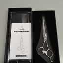 High-end Professional Extremely Very Sharp Barber Hair Cutting Scissors Hairdresser Shears For Hair 6.5 Inch Haircut Scissor Made Of Stainless Steel Alloy For Hairdressing Salon and Home Use