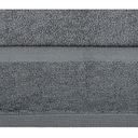 Bulk Hand Towels for Bathroom Highly Absorbent Lightweight and Soft Cotton Salon Towel (Grey, Pack of 2 , 24x16 Inches)