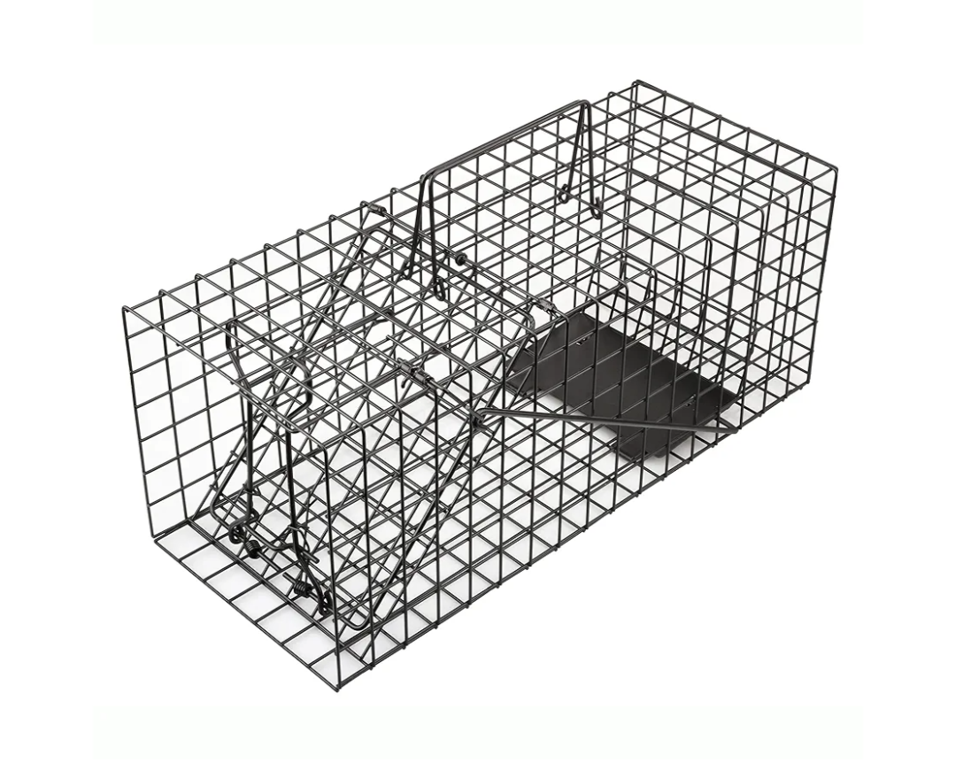 Live Squirrel Trap Heavy Duty Humane Animal Cage Trap - 17” x 7” x 7”