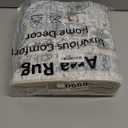 Runner Rug 28, Vintage Boho Rug,Ultra-Soft Low Pile, Washable, Non Slip,Stain Resistant Printed Carpet for Hallway Kitchen Living Room Bedrooms Playroom Office, Light Blue